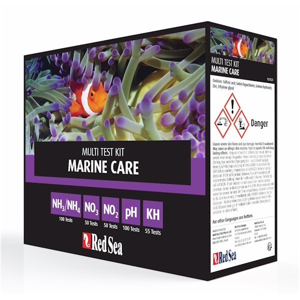 Red Sea Marine Care Multi Test Kit | The WaterZoo | Tropical fish ...